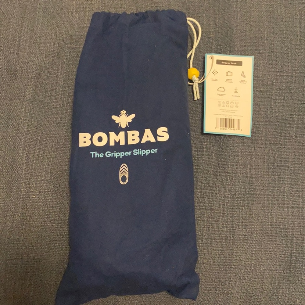 NWT- Bombas The Gripper Slipper